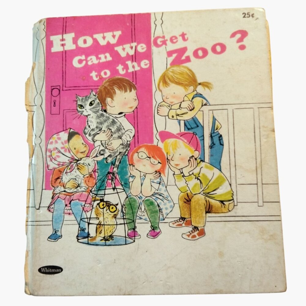 How Can We Get To The Zoo Tell A Tale Book Irma Joyce Rutherford Vintage Lot 2